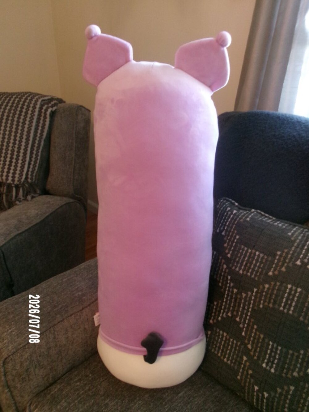 Sanrio My Melody Kuromi Large 30" Body Pillow Hood 70cm Super cute & clean - Picture 7 of 9